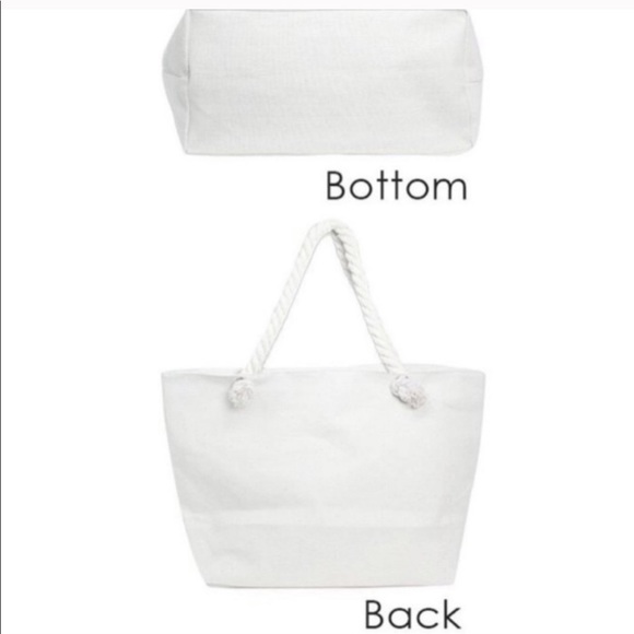 Flamingo Tote /Beach/Pool Bag - Picture 2 of 3